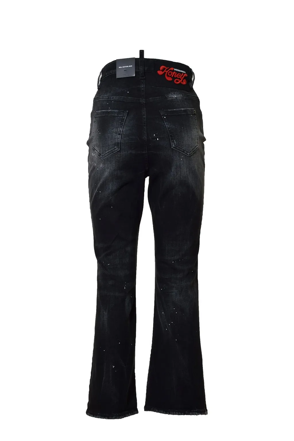 Flared Distressed Jeans