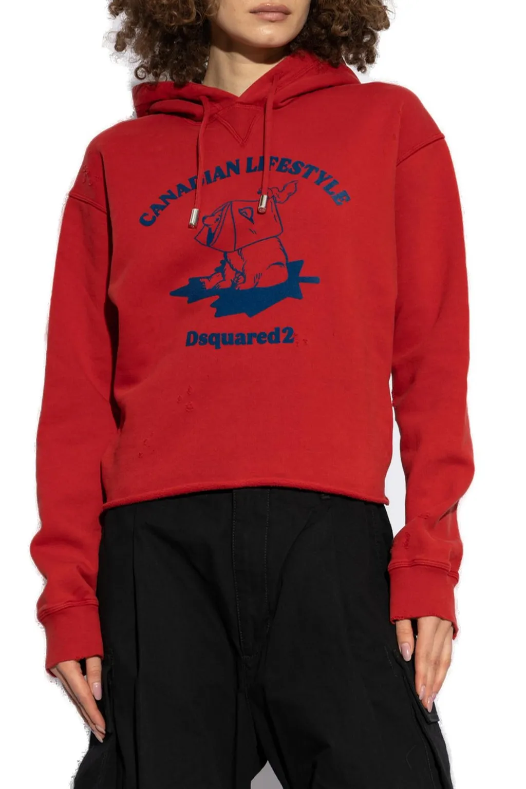 Canadian Lifestyle Graphic Printed Hoodie