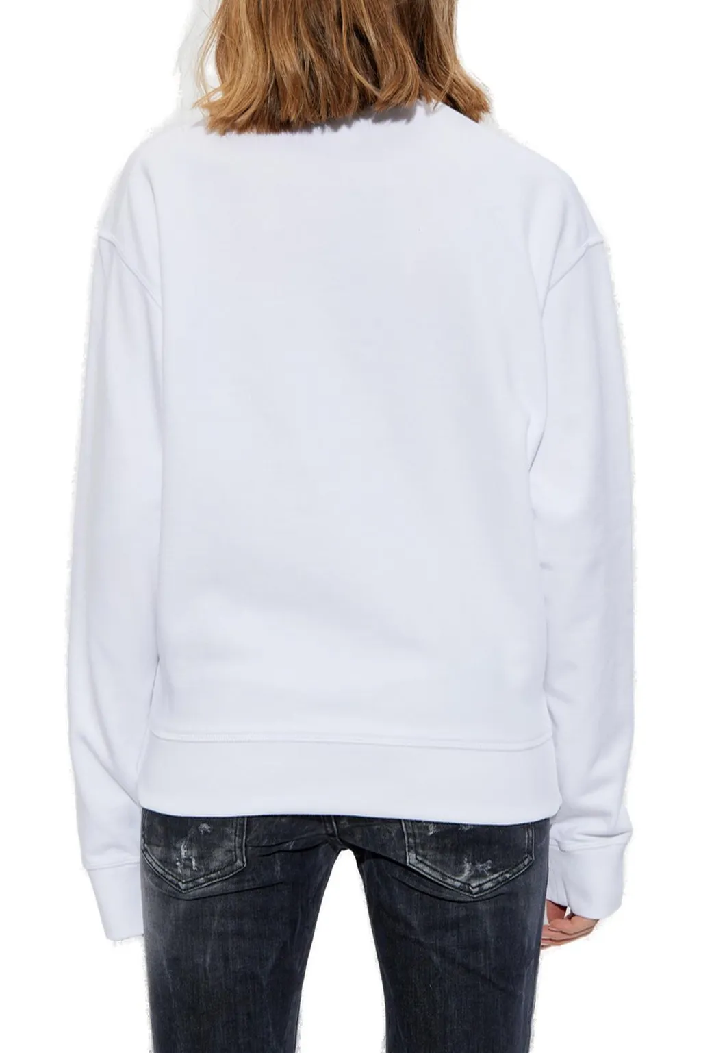 Logo Printed Crewneck Sweatshirt