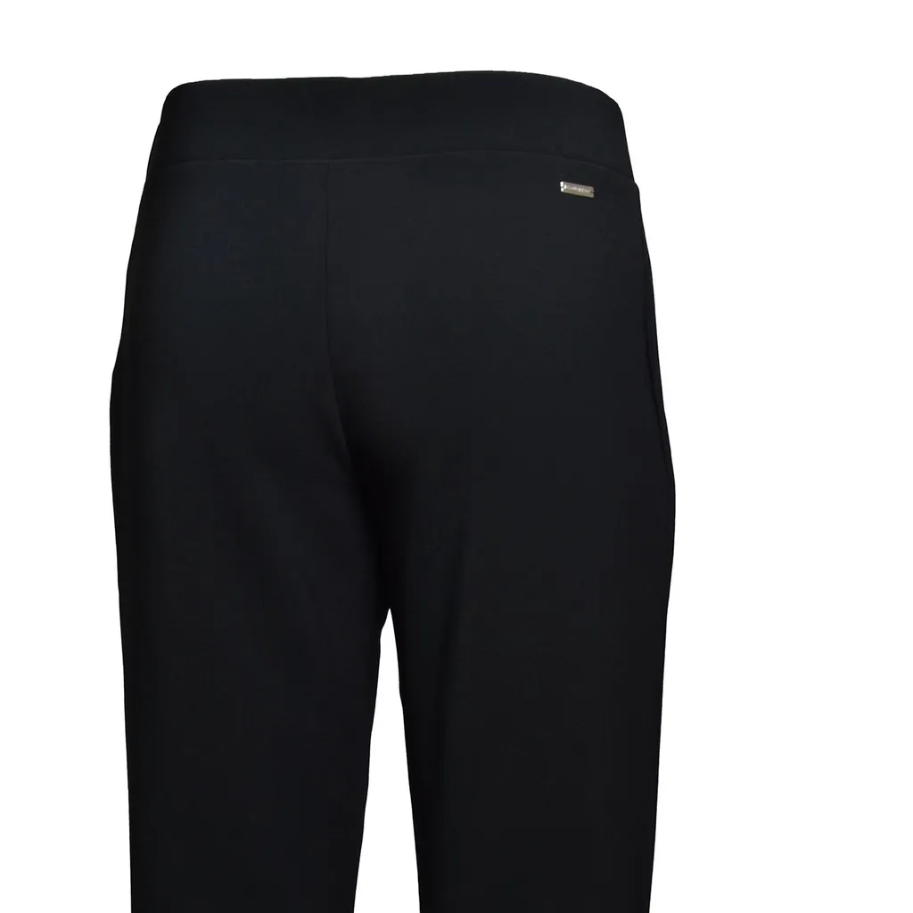 Logo-Plaque Skinny Flared Trousers