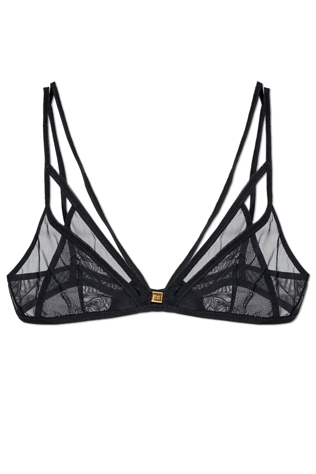 Triangle-Cup Layered Bra