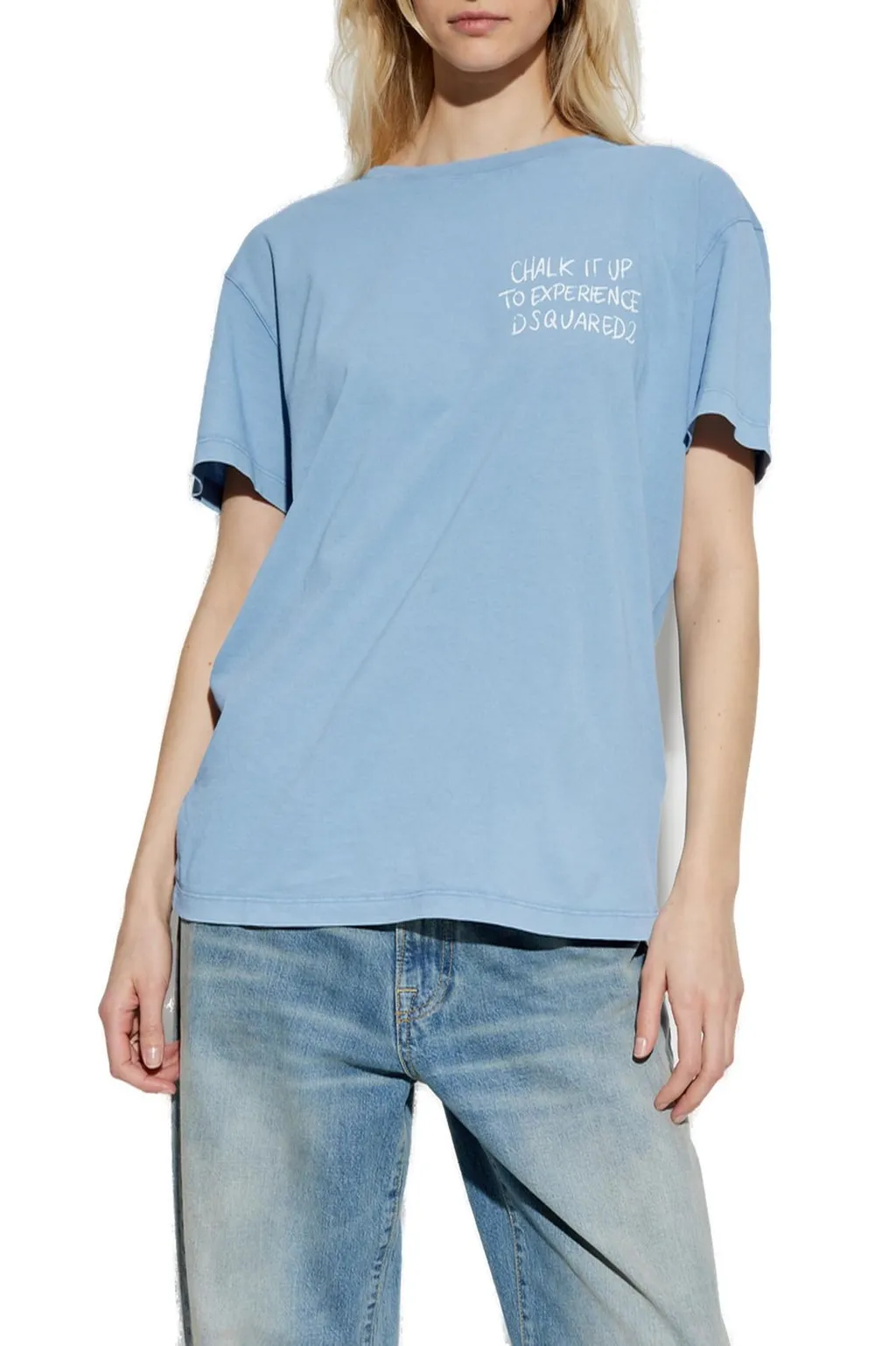 Just Right Fit Handwritten Logo T-Shirt