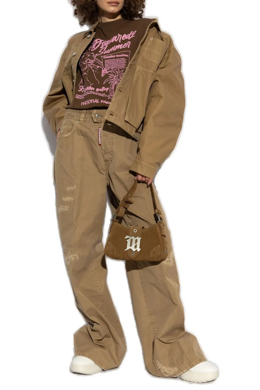 Button-Up Straight Hem Jacket