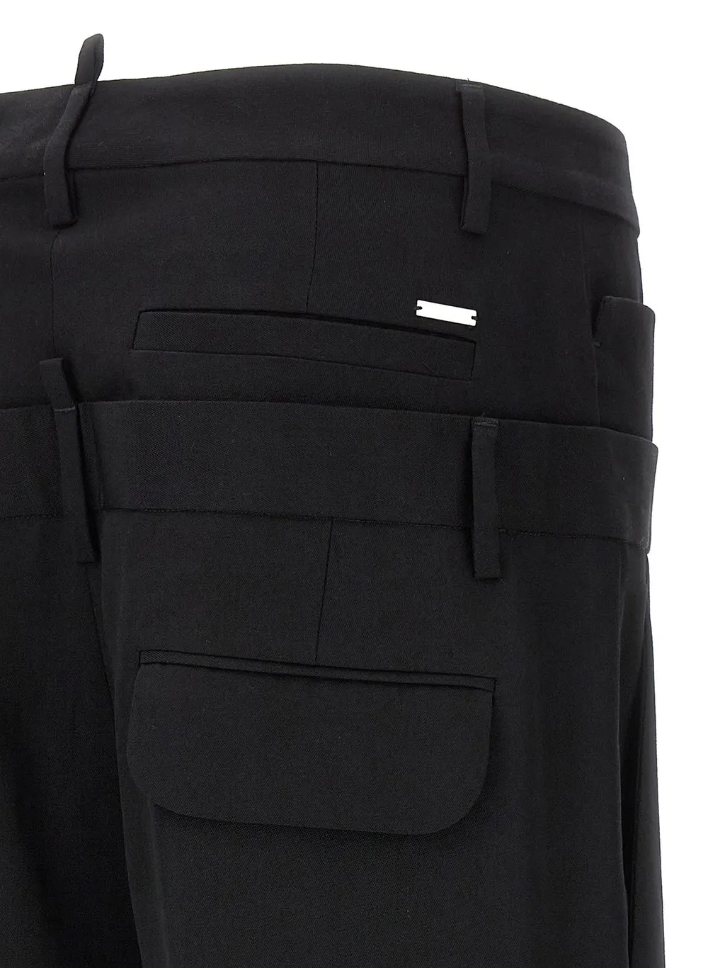 Logo Detailed Wide-Leg Trousers