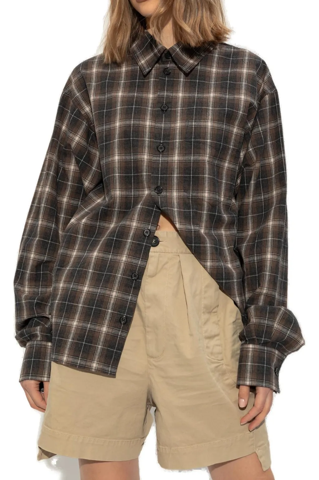 Boxy Checked Shirt