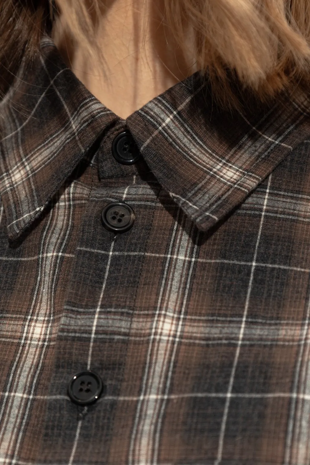 Boxy Checked Shirt