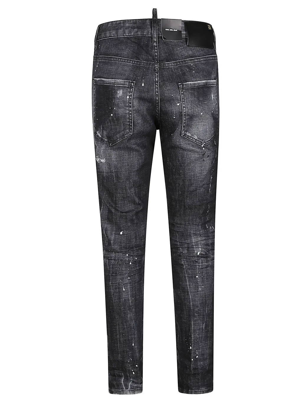 Distressed Cropped Jeans
