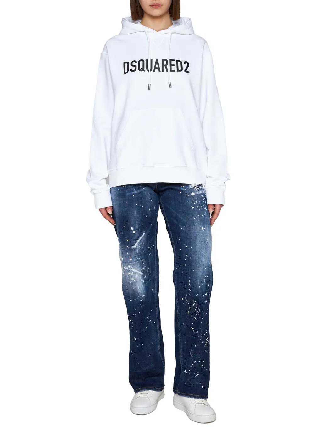Logo-Printed Drawstring Hoodie