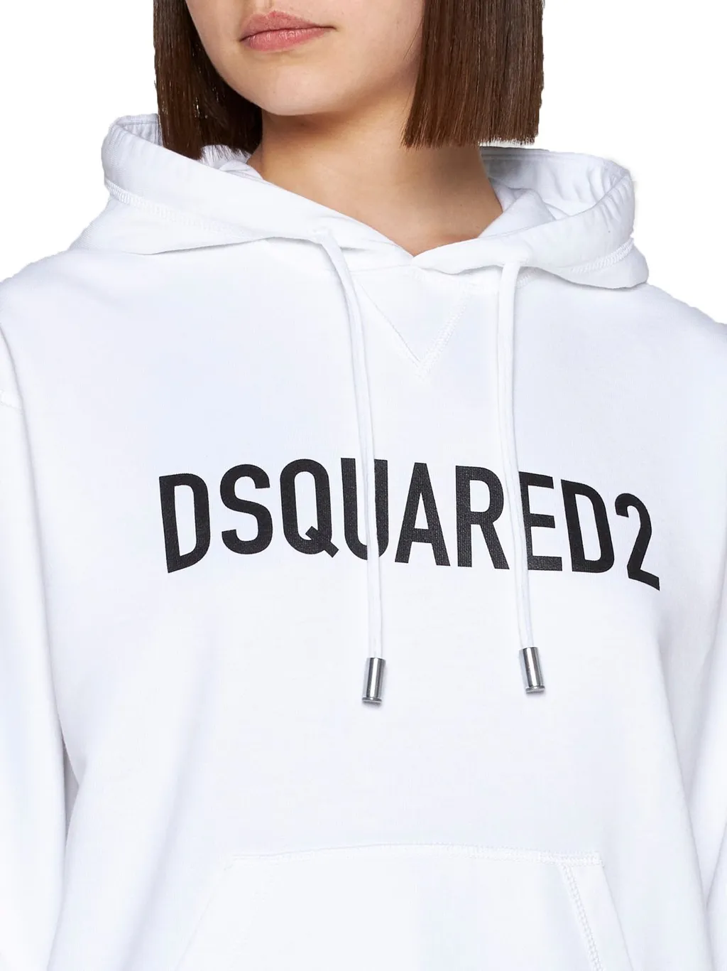 Logo-Printed Drawstring Hoodie