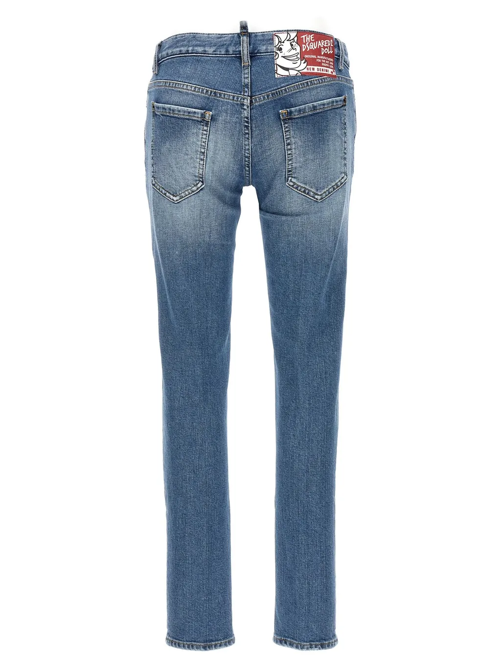 Medium Perppy Wash Jennifer Jeans