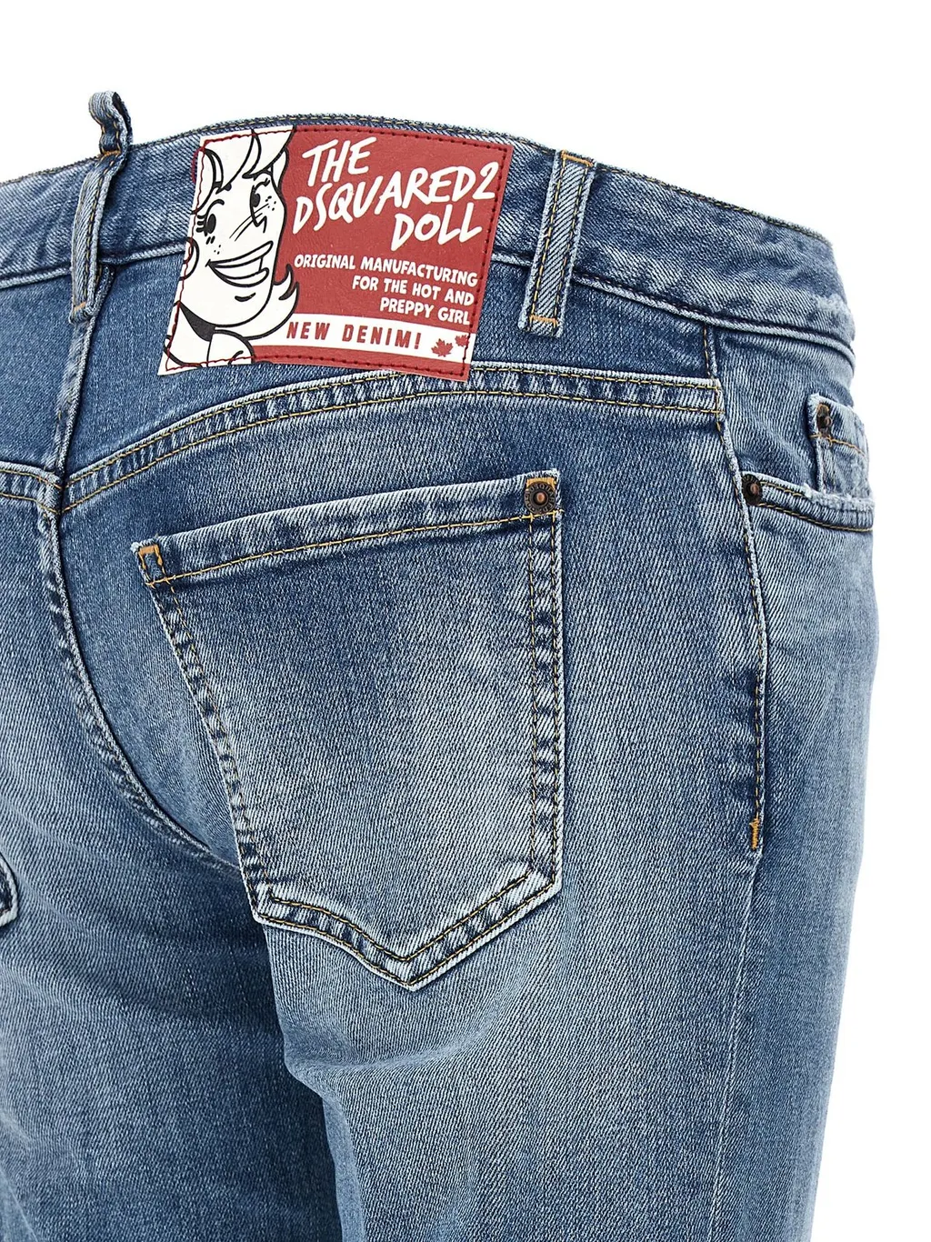Medium Perppy Wash Jennifer Jeans
