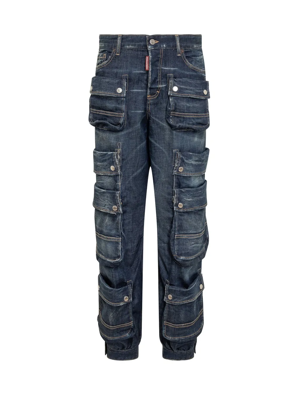Baggy Fit Cargo Jeans