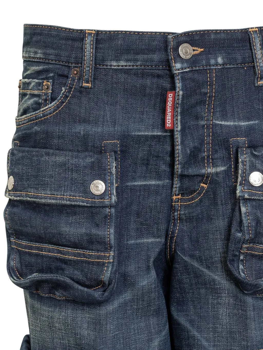 Baggy Fit Cargo Jeans