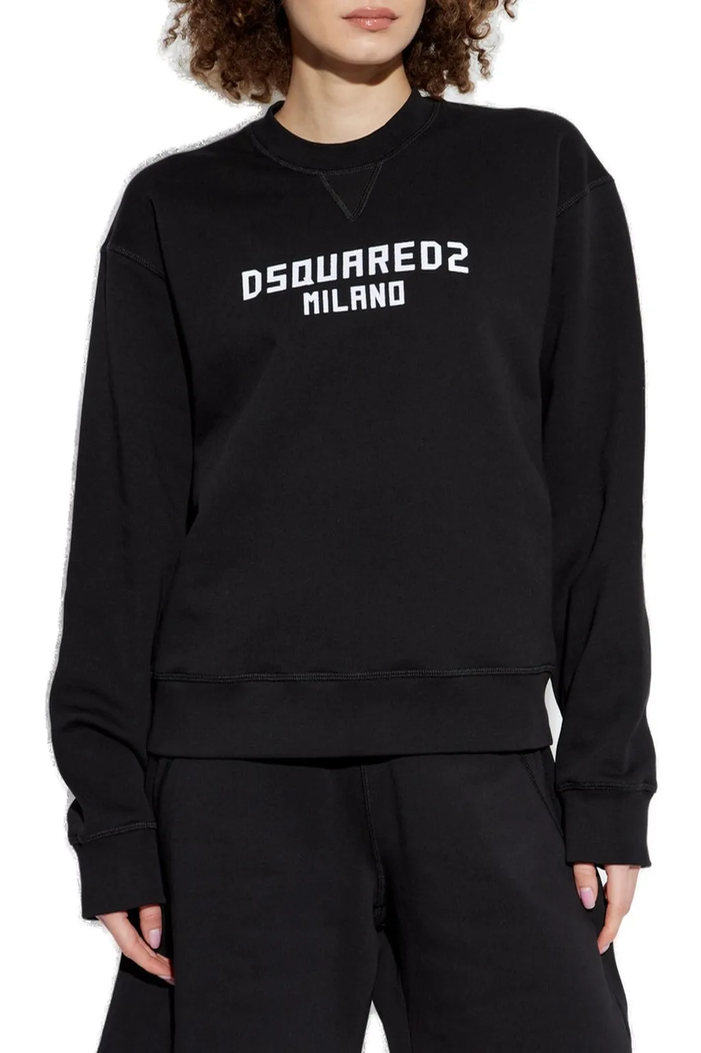 Logo Printed Crewneck Sweatshirt