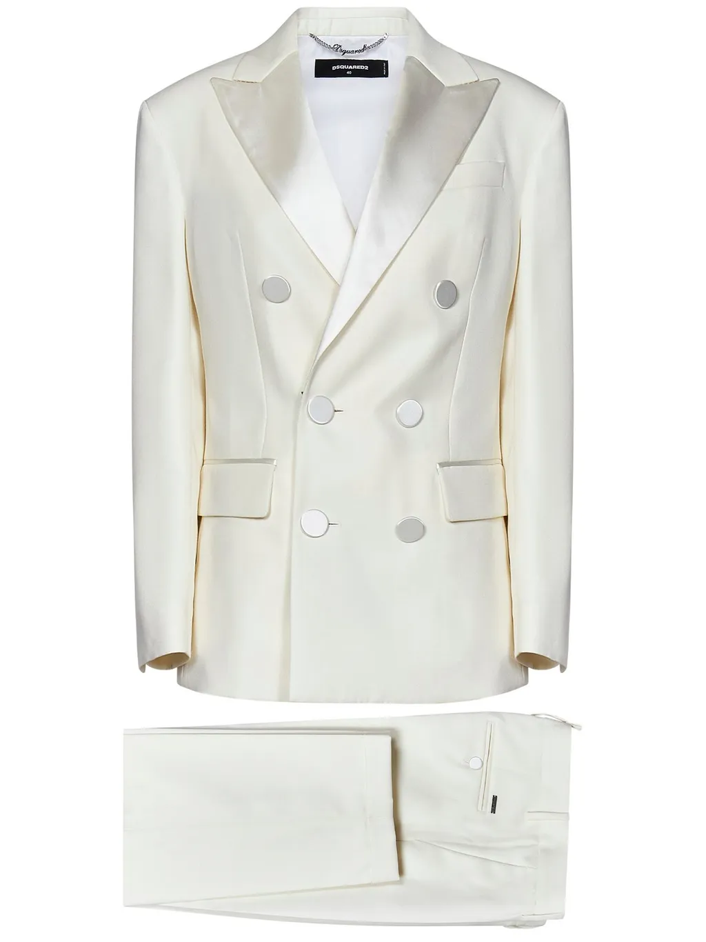 Boston Double-Breasted Satin Suit