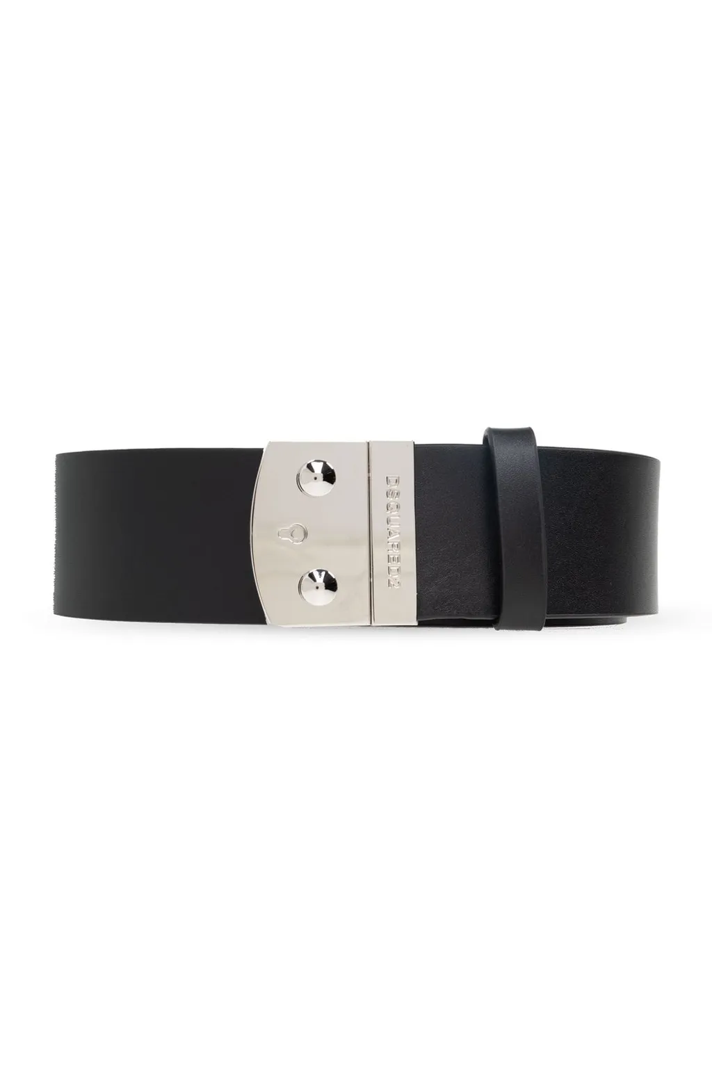 Logo Engraved Buckle Belt
