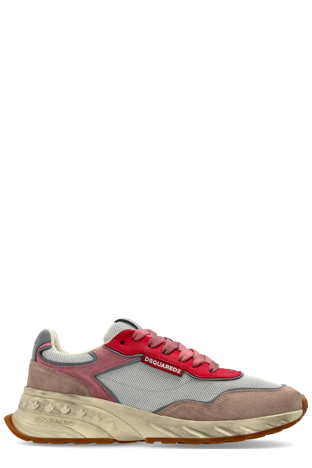 Distressed Low-Top Sneakers