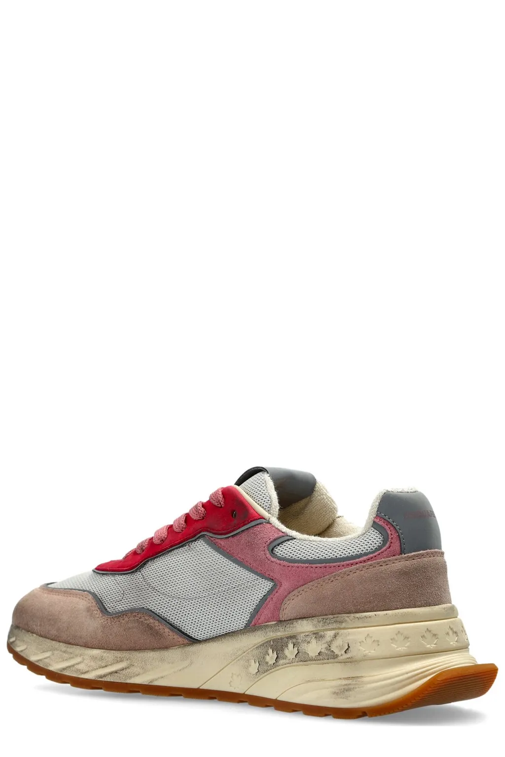 Distressed Low-Top Sneakers