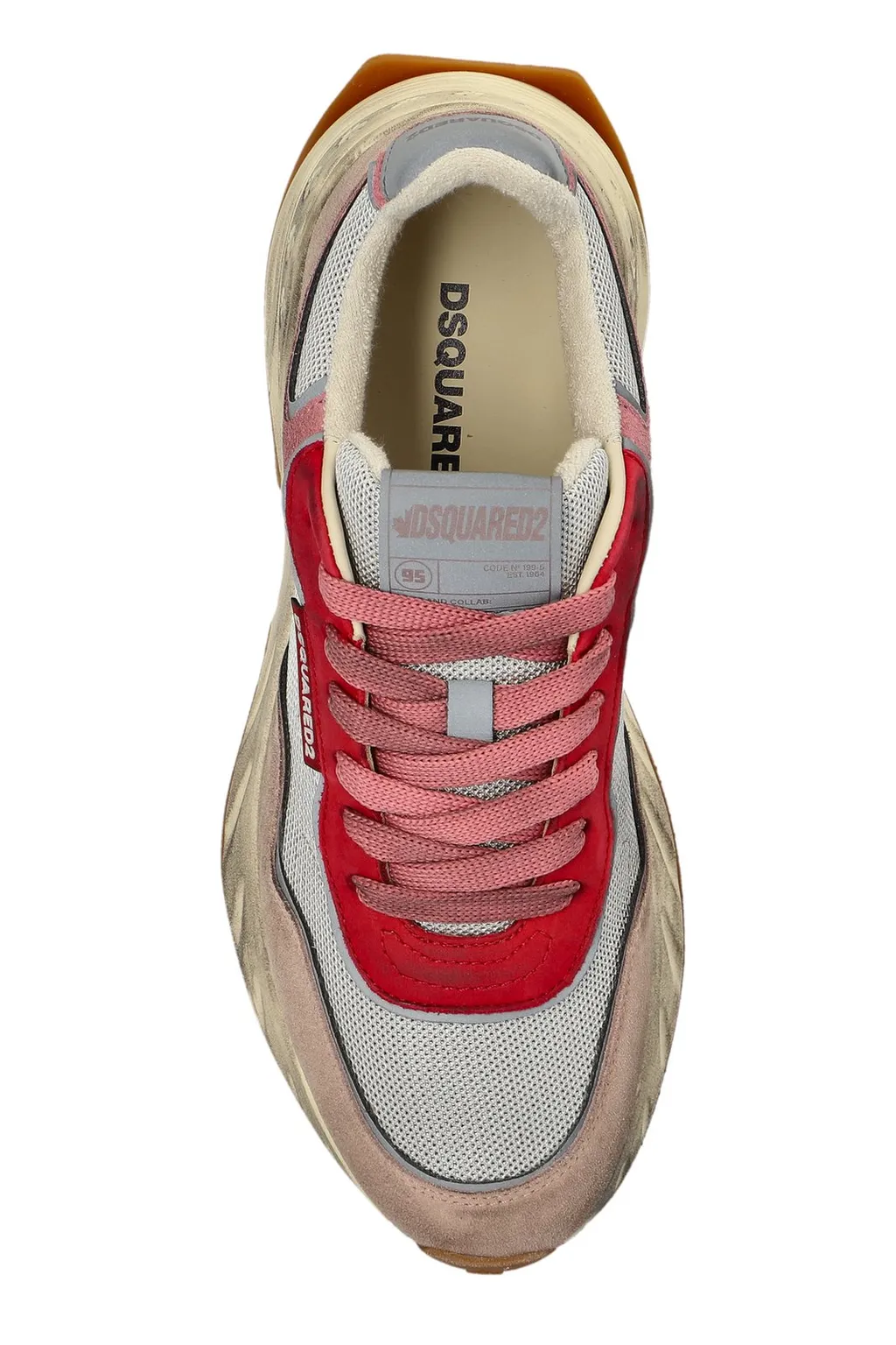 Distressed Low-Top Sneakers