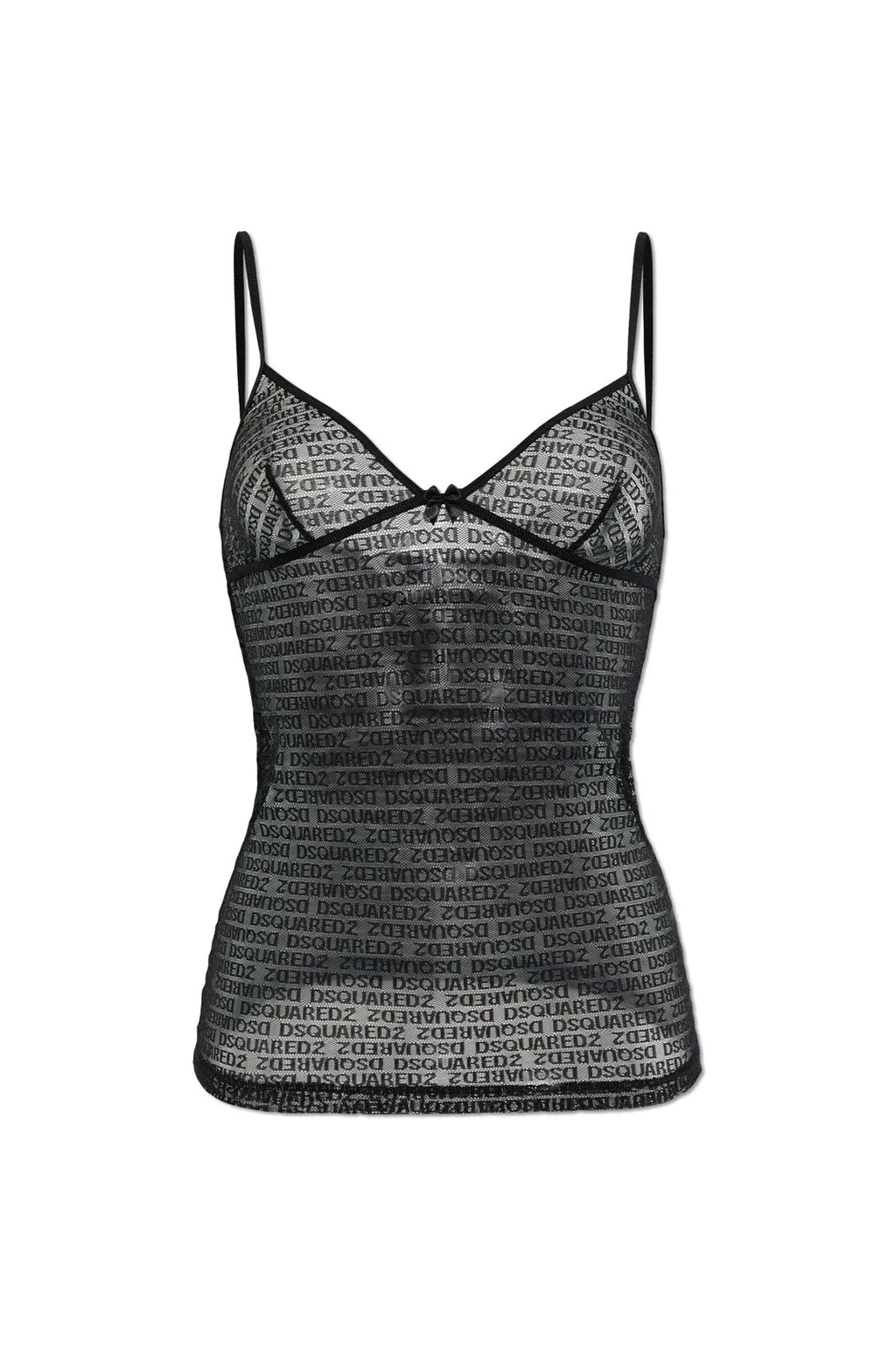Allover Logo Lace Camisole Top
