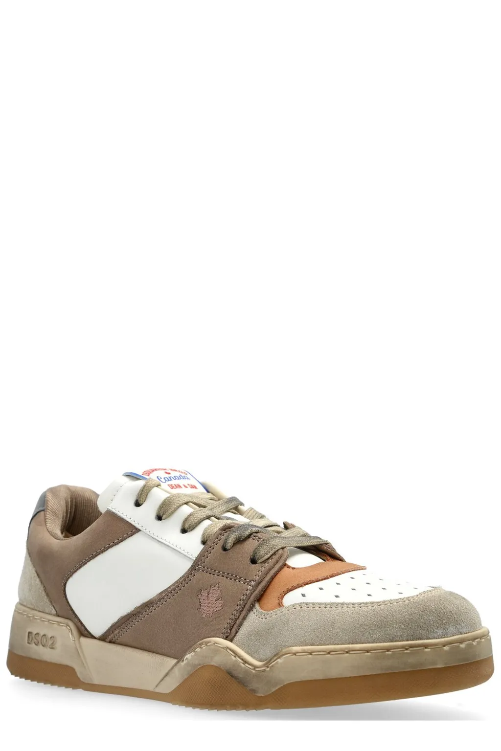 Spiker Lace-Up Sneakers
