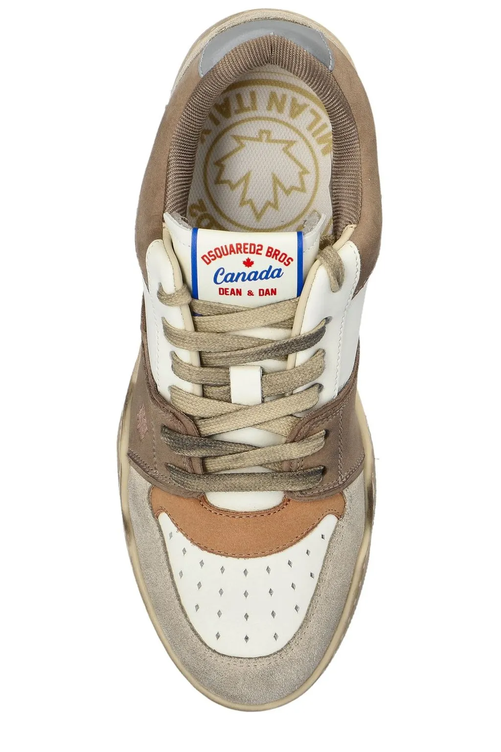 Spiker Lace-Up Sneakers