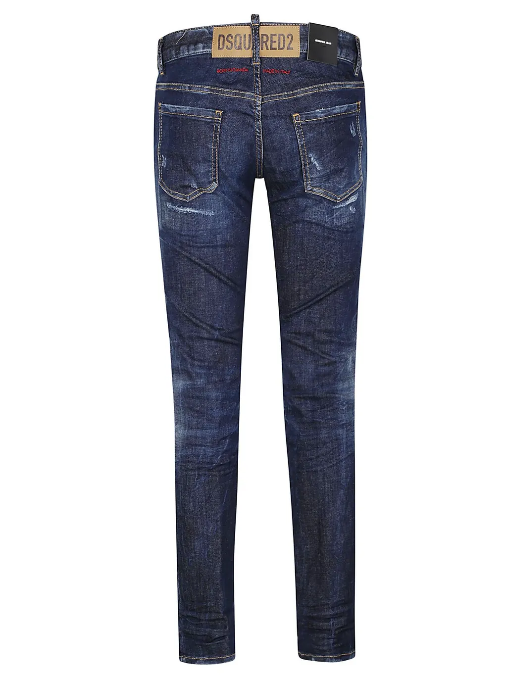 Distressed Skinny Cut Jeans