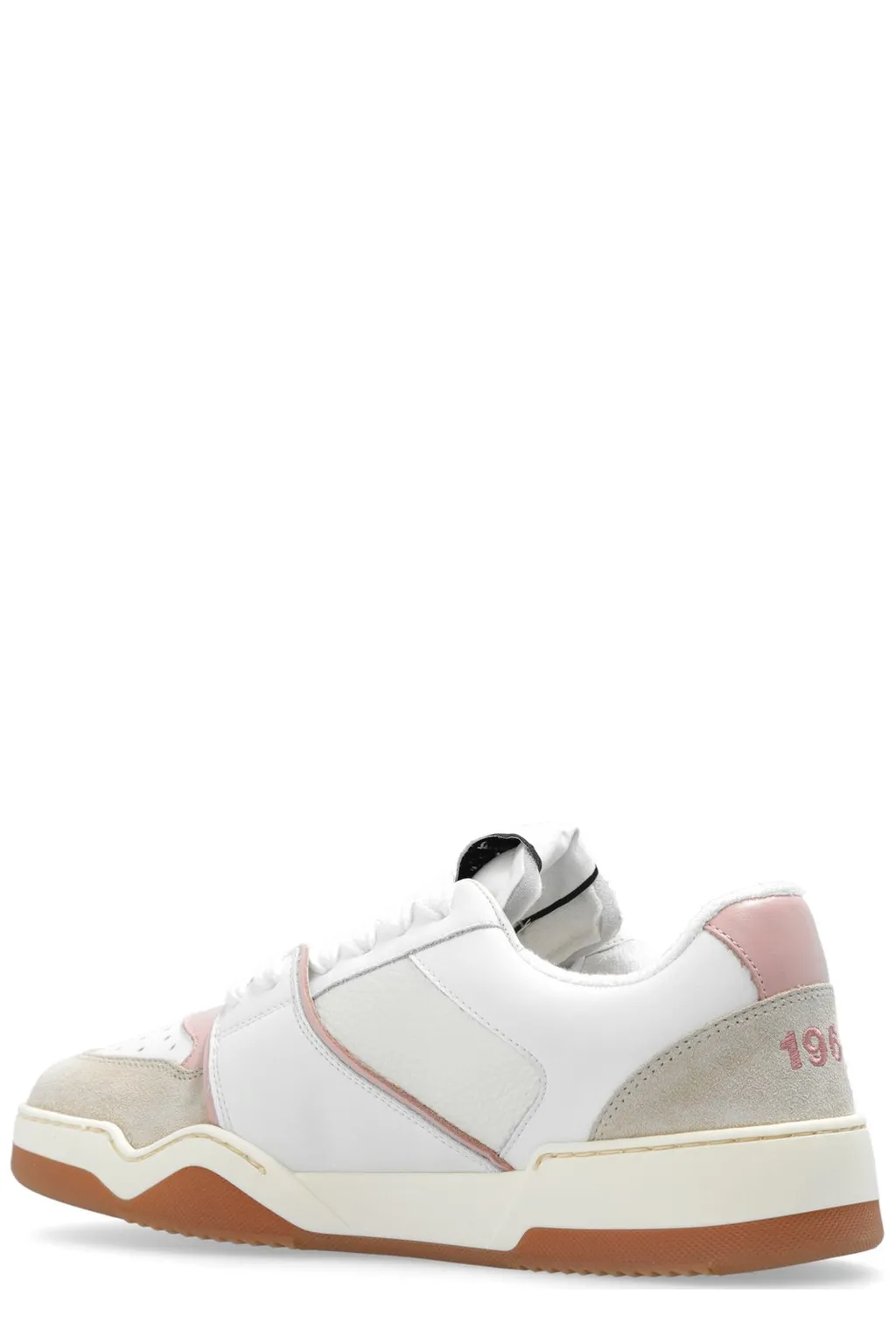 Spiker Panelled Lace-Up Sneakers
