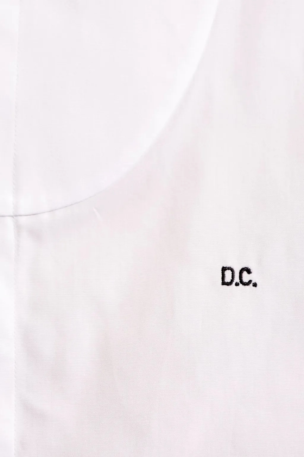 Logo Embroidered Long-Sleeved Shirt