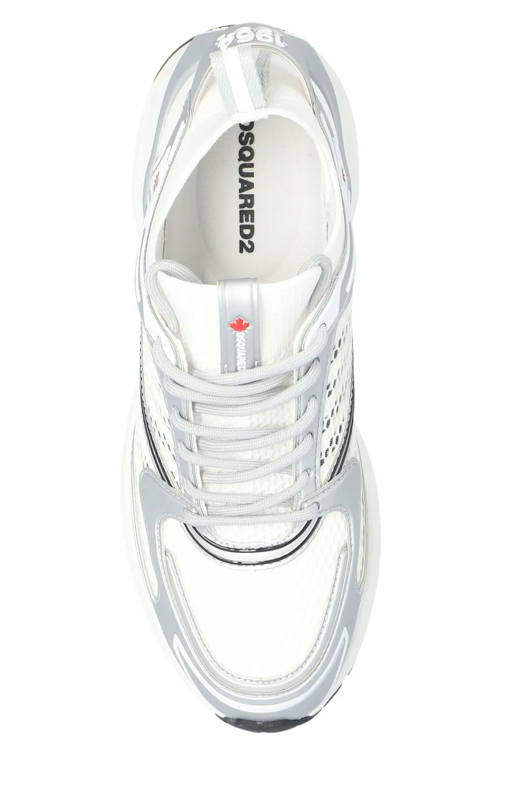 Dash Panelled Lace-Up Sneakers