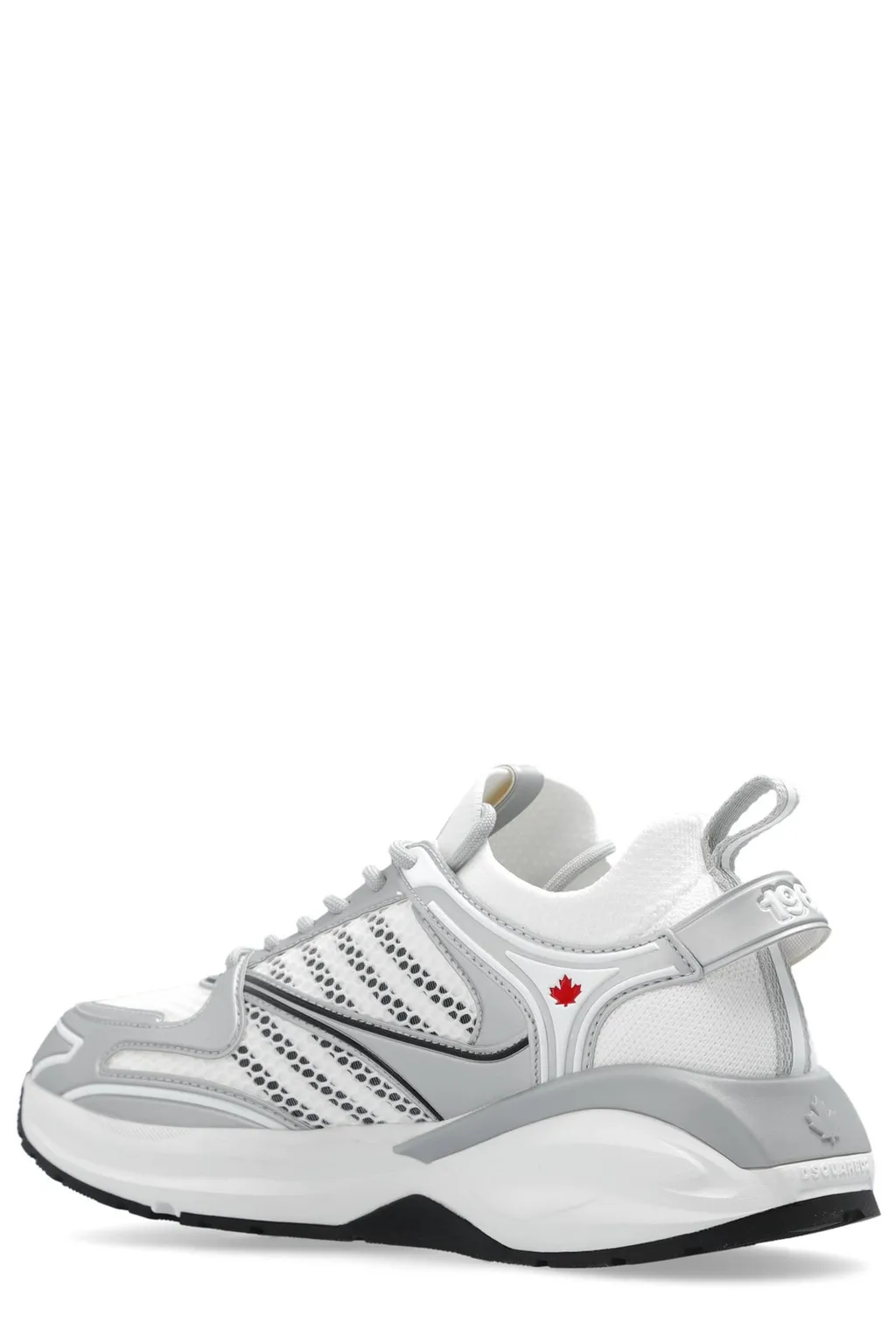 Dash Panelled Lace-Up Sneakers