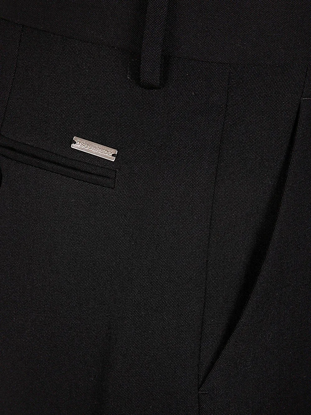 Straight-Leg Cropped Tailored Trousers