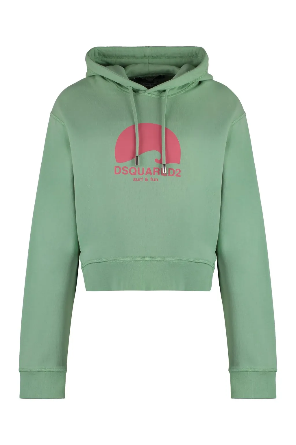 Logo Printed Drawstring Hoodie