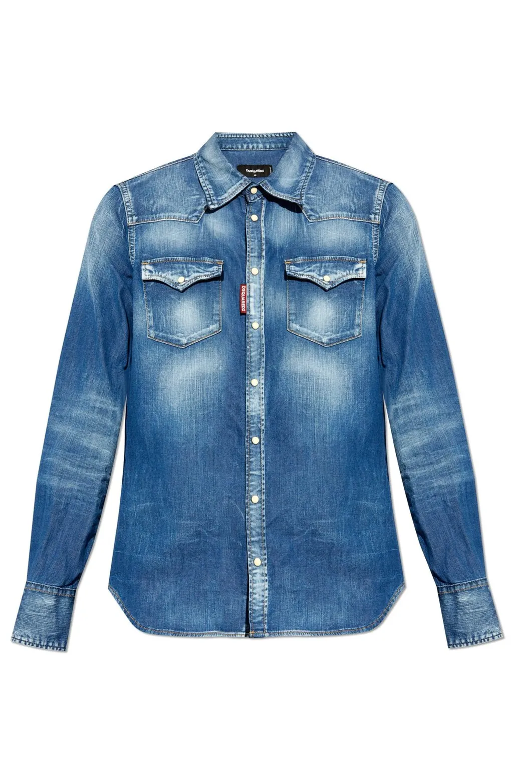 Buttoned Denim Shirt
