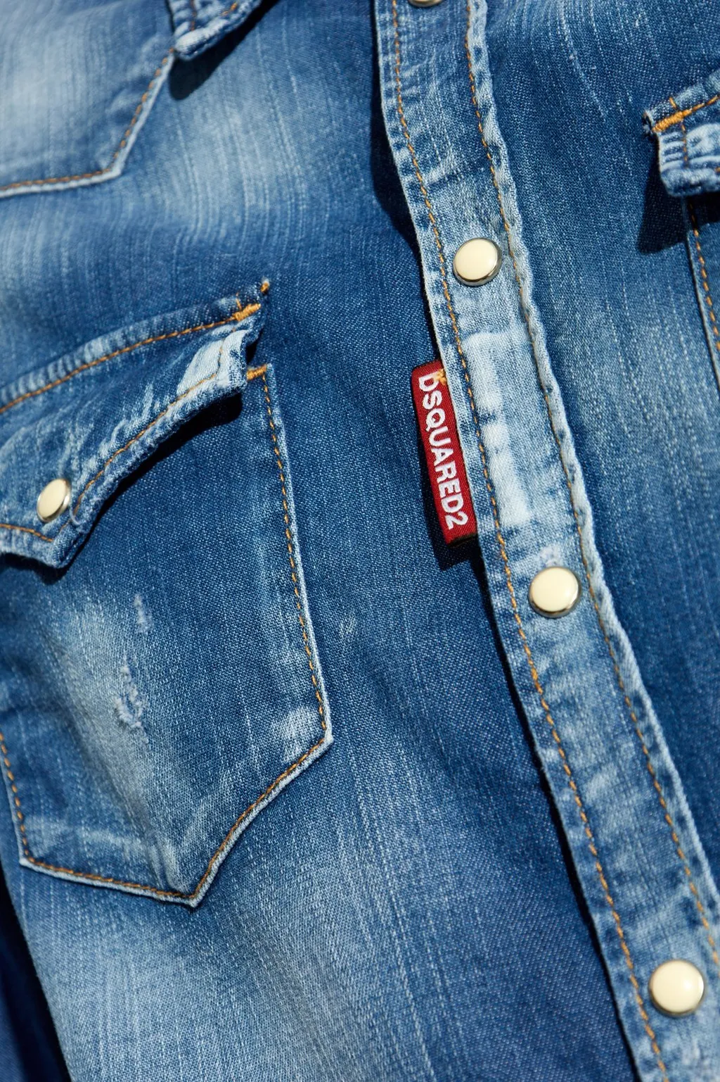 Buttoned Denim Shirt