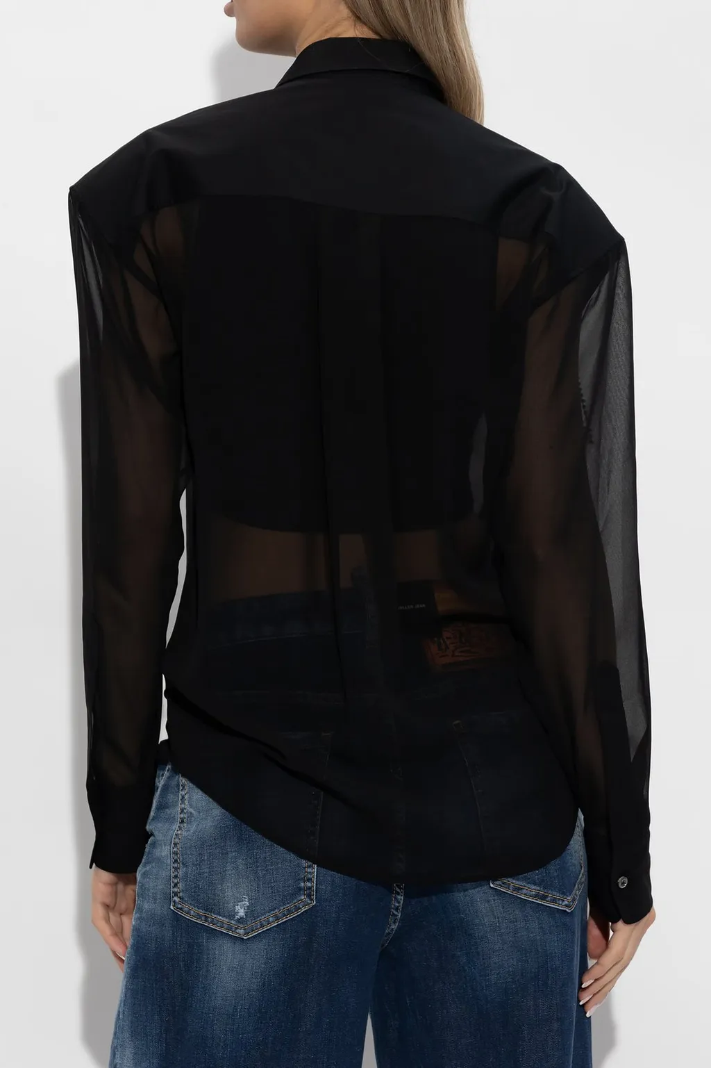 Fringed Long-Sleeved Shirt