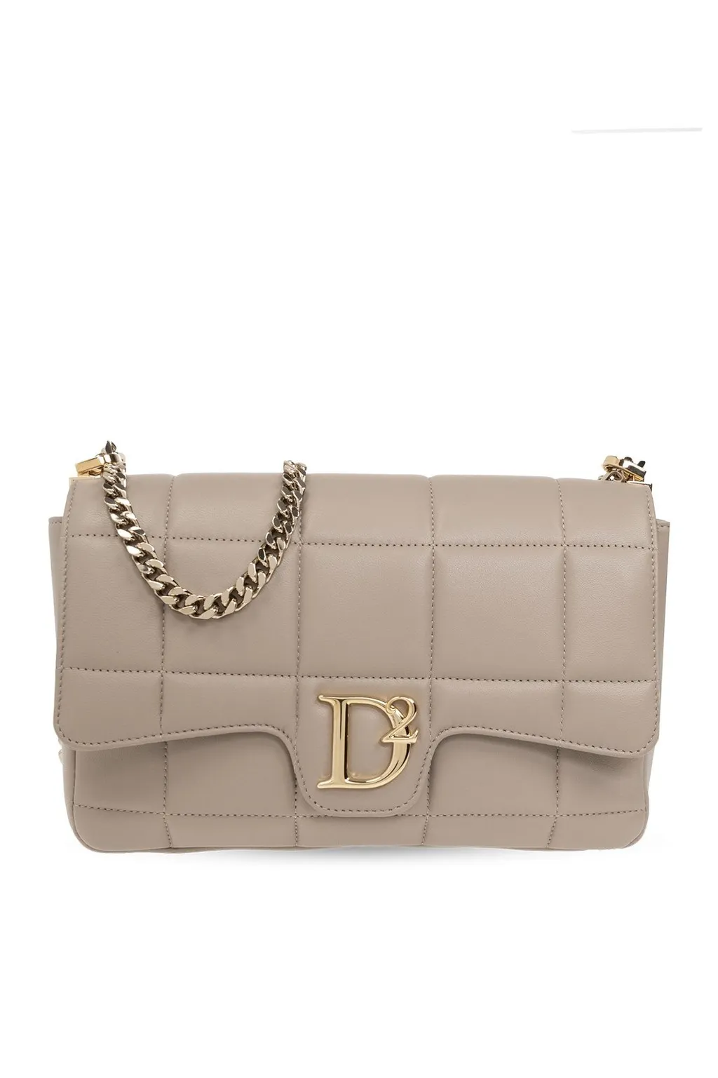 D2 Statement Soft Shoulder Bag