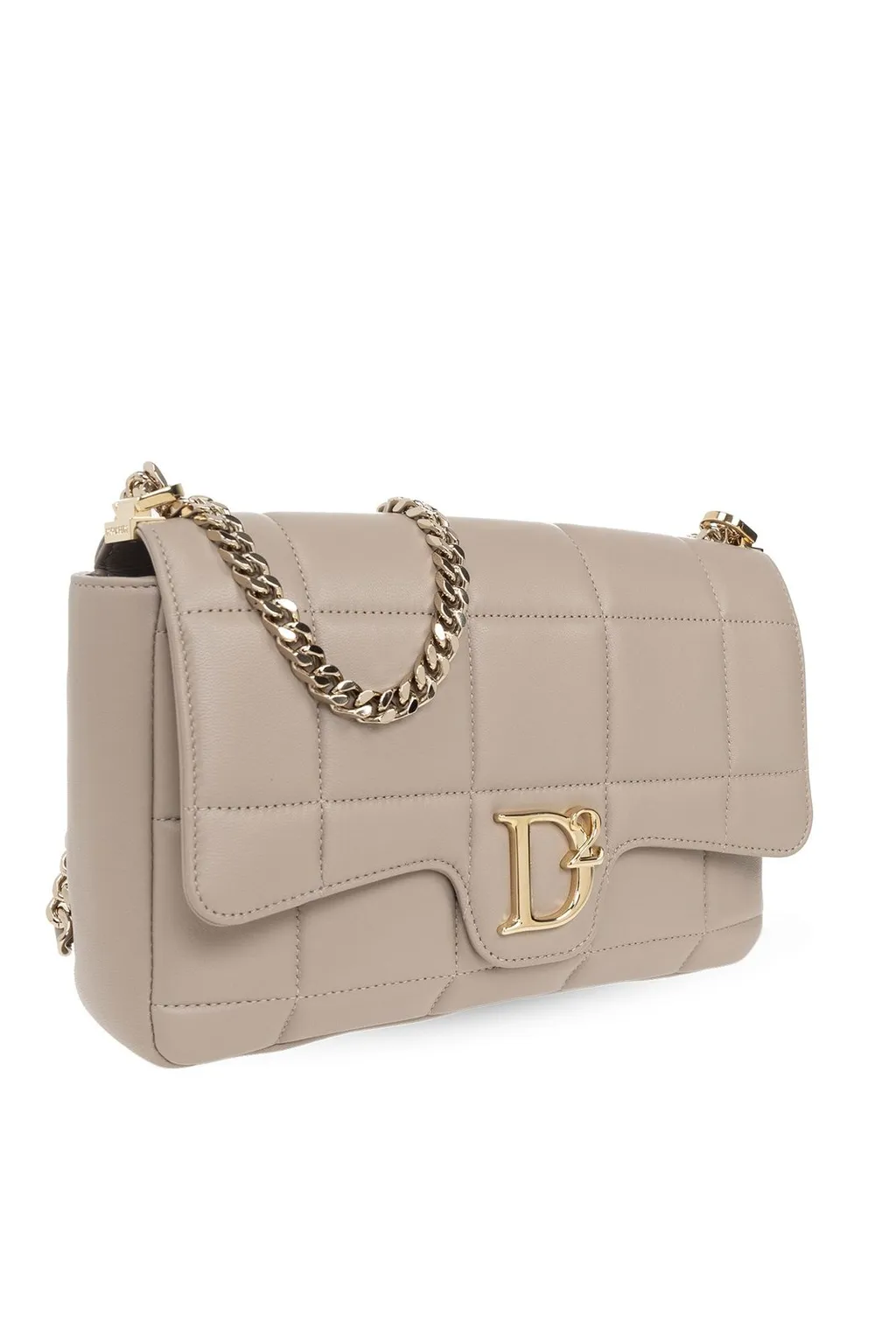 D2 Statement Soft Shoulder Bag