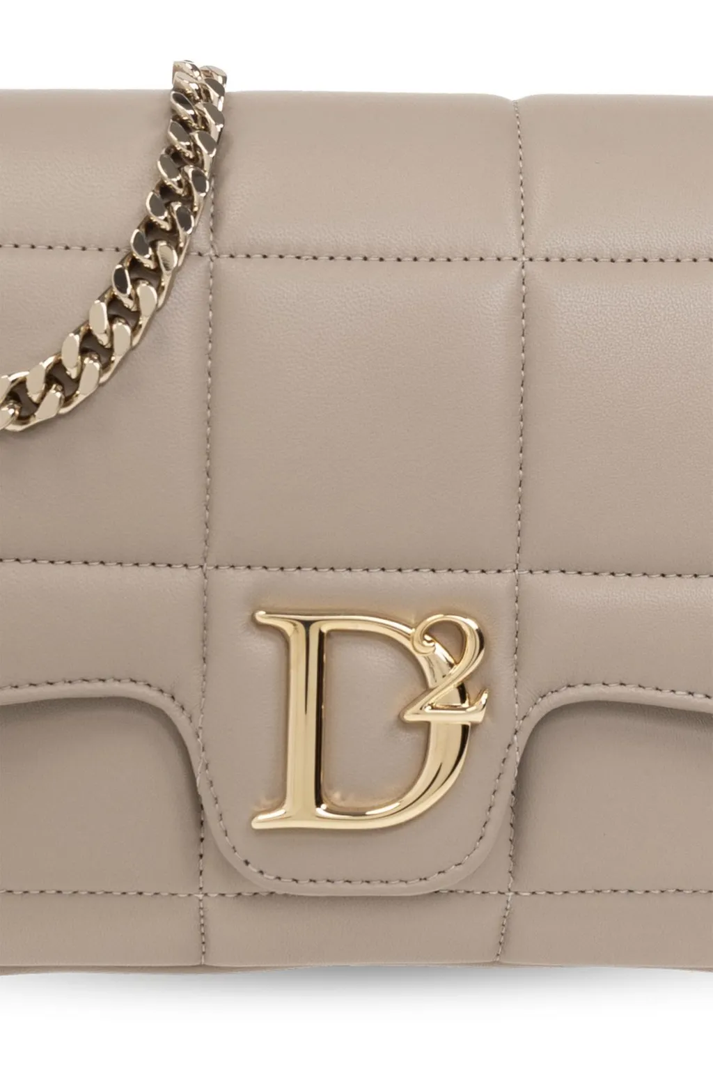 D2 Statement Soft Shoulder Bag