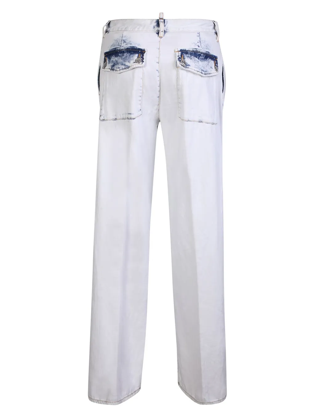 High Waisted Straight Leg Jeans