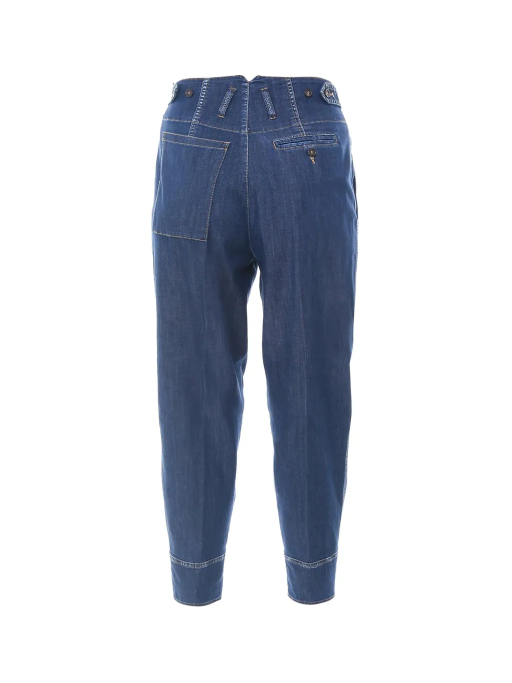 High-Waist Balloon-Leg Jeans
