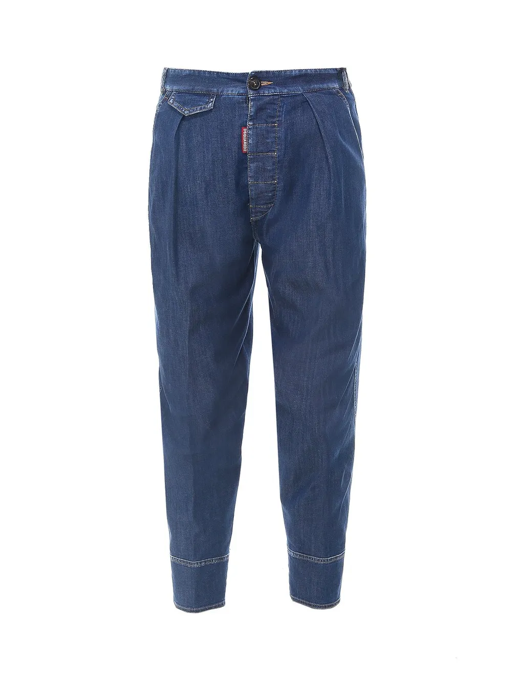 High-Waist Balloon-Leg Jeans