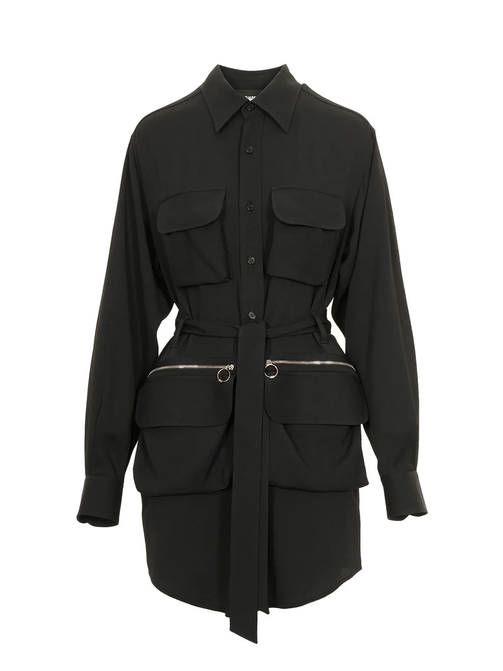 Belted Cargo Dress