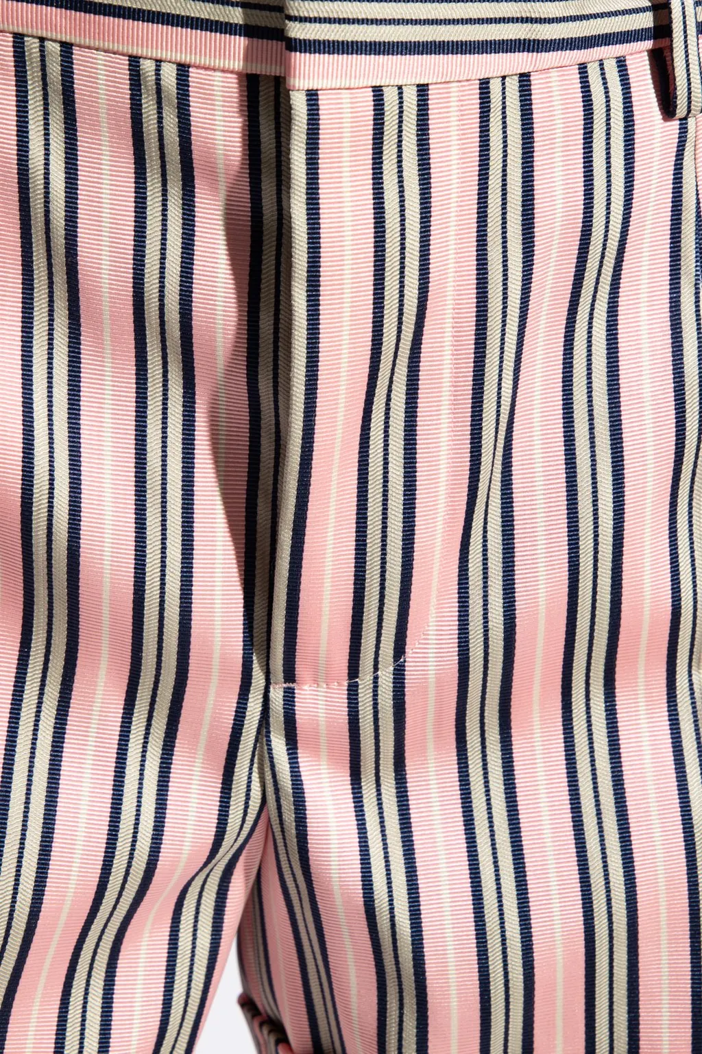 High Waist Striped Shorts