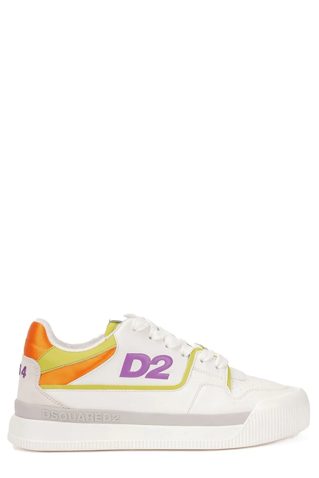 Logo-Embossed Lace-Up Sneakers