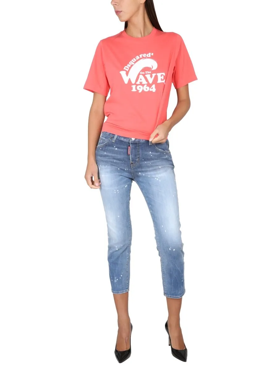 Graphic-Printed Crewneck T-Shirt