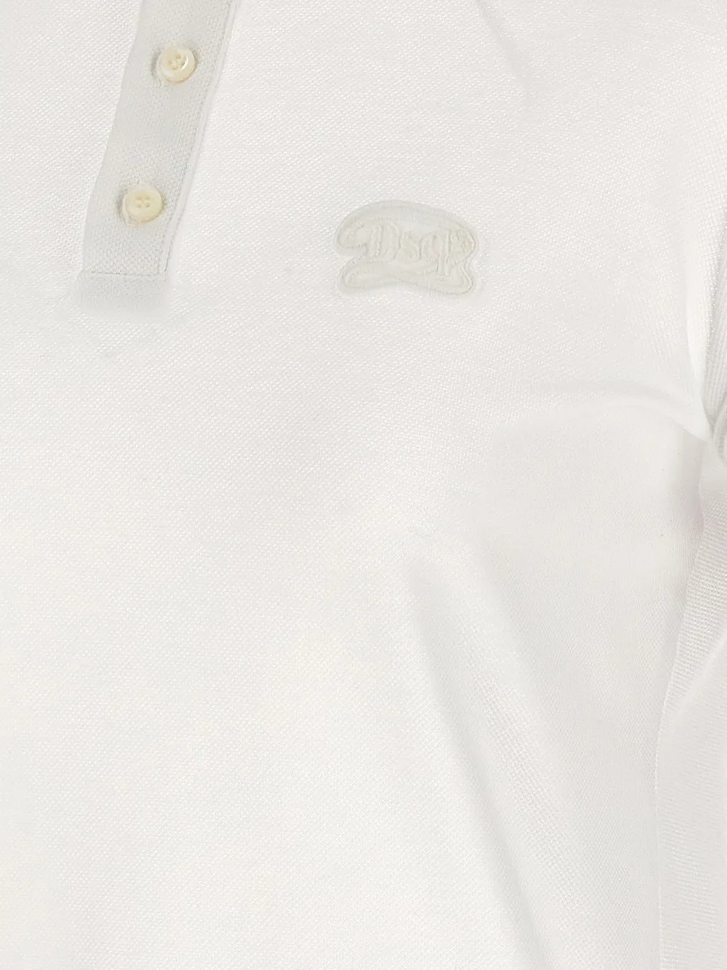 Logo Embroidered Maxi Cut Out Polo Dress