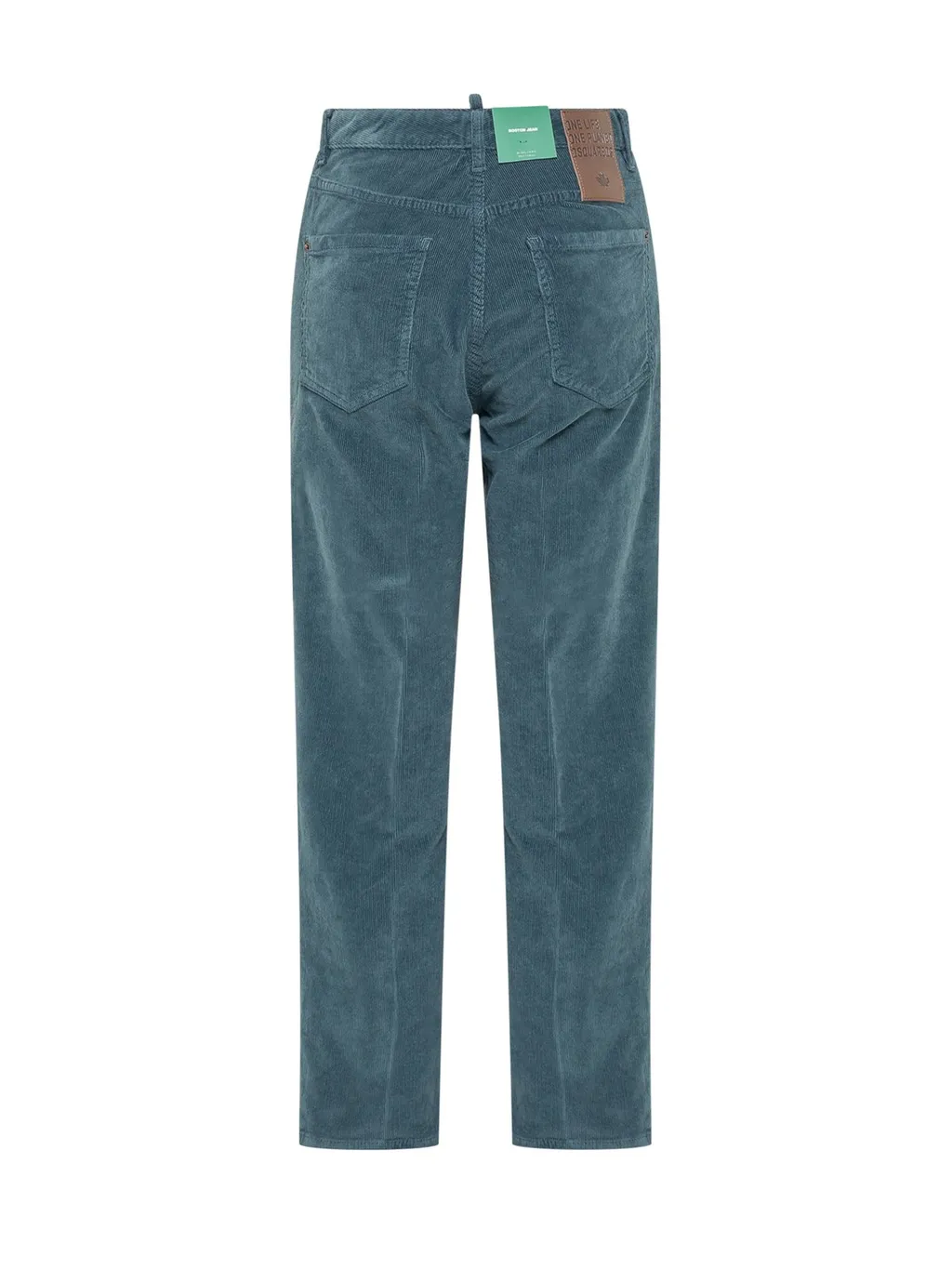 Boston High-Waist Straight-Leg Jeans