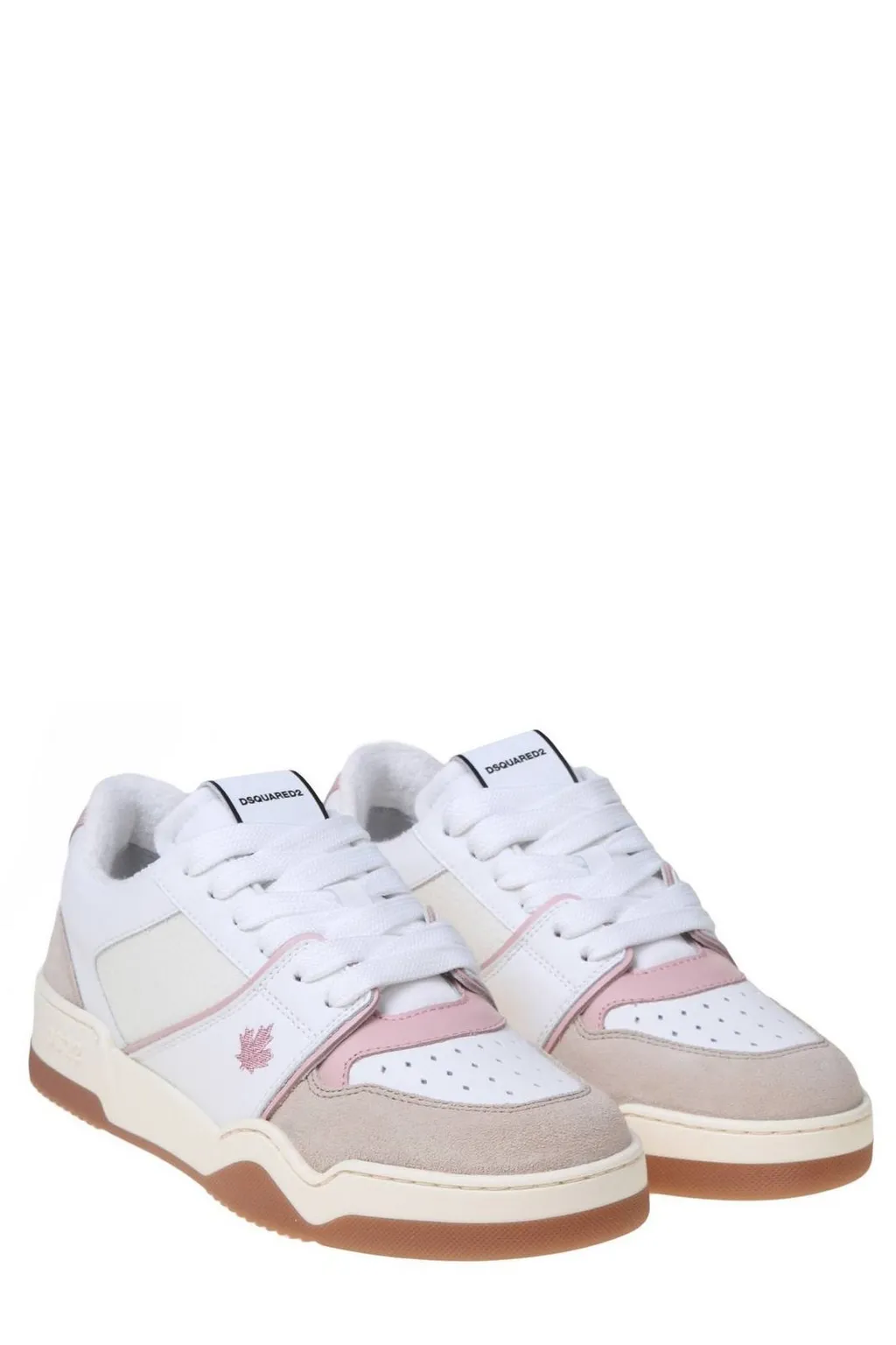 Patch Embroidered Spiker Sneakers