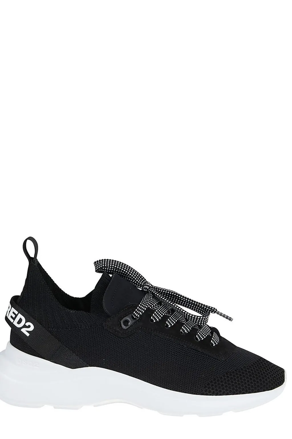 Logo Printed Lace-Up Sneakers